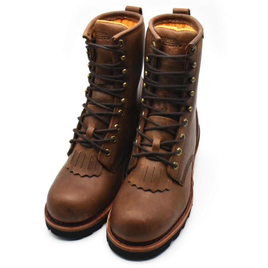 並行輸入品】チペワ CHIPPEWA ワークブーツ メンズ ロガーブーツ