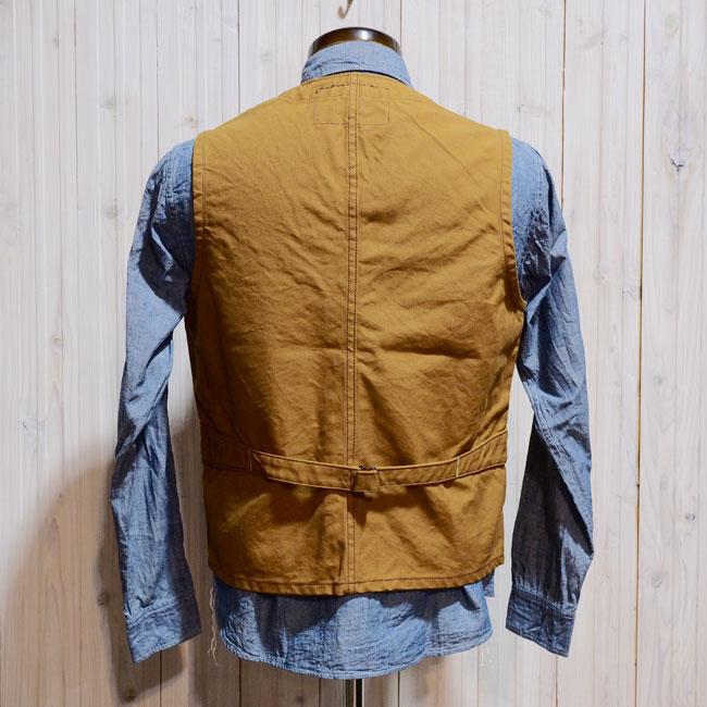 SUGAR CANE シュガーケーン SUGARCANE ワークベスト・SC14375 13oz