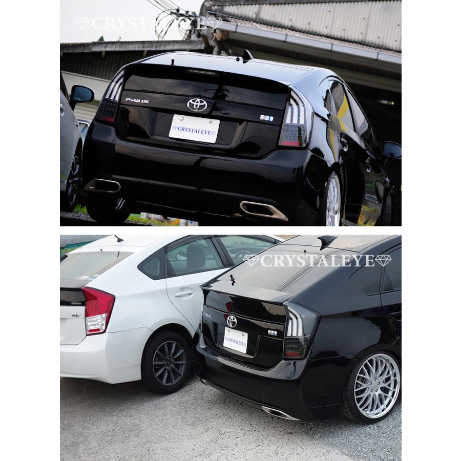 30系プリウス ファイバーフルLEDテールランプV4 ZVW30 前期/後期