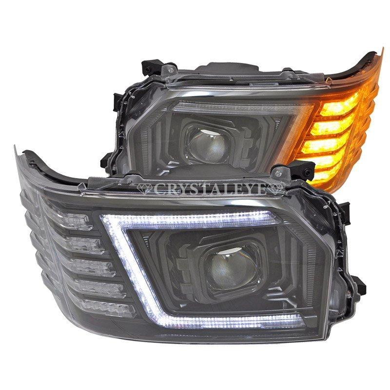 200系ハイエース 4型/5型/6型 シーケンシャルウインカー フルLEDヘッド