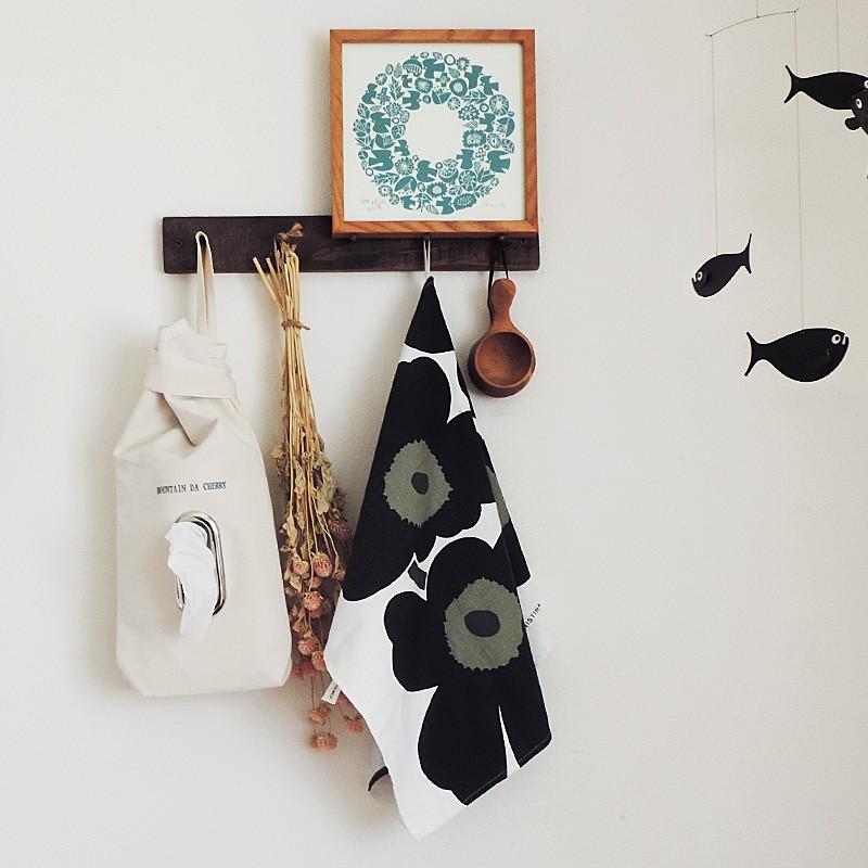 ボックスティッシュケース 倉敷帆布 4号キャンバス MOUNTAIN DA CHERRY