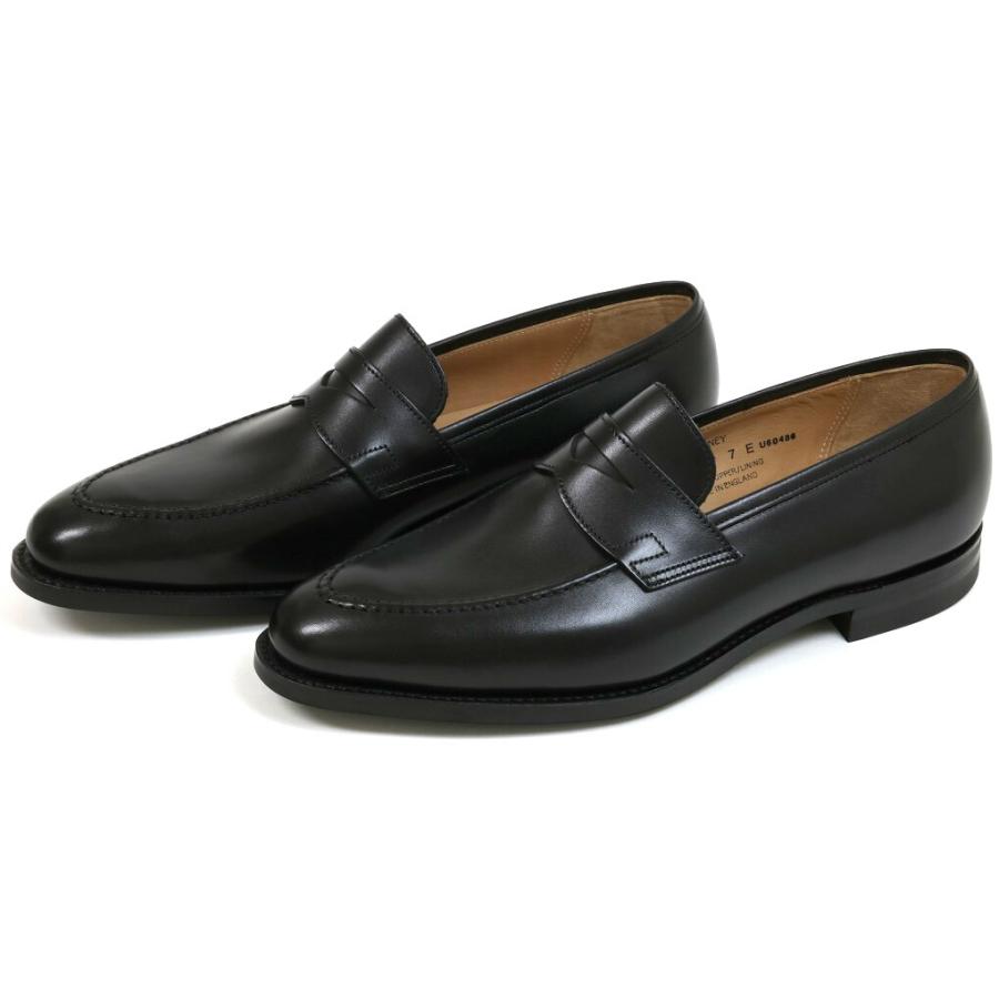 クロケット＆ジョーンズ ローファー シドニー ブラックカーフ シティ