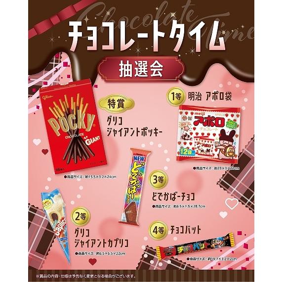 チョコレートタイム抽選会50人用 送料無料 粗品/販促品に最適