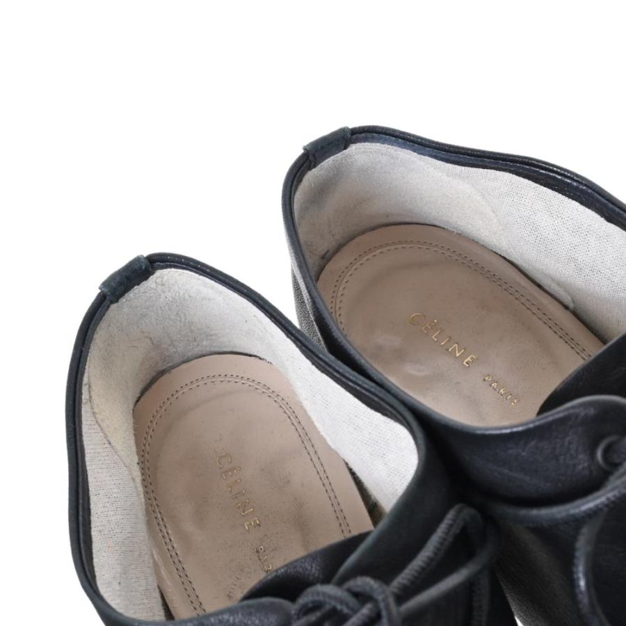 CELINE（セリーヌ） 美品 フィービー期 チャンキーヒール レザー