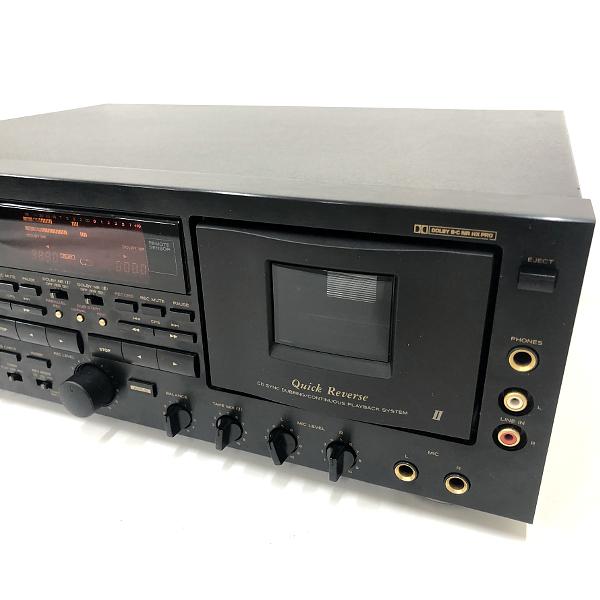 TEAC（ティアック） 完全動作品 TEAC W-6000R ダブルカセットデッキ