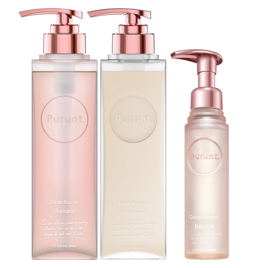 3種類から選べる】3点セット プルント シャンプー トリートメント