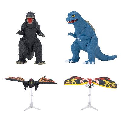 BANDAI（バンダイ） HGシリーズ ゴジラ ゴジラVSモスラ編 全4種セット