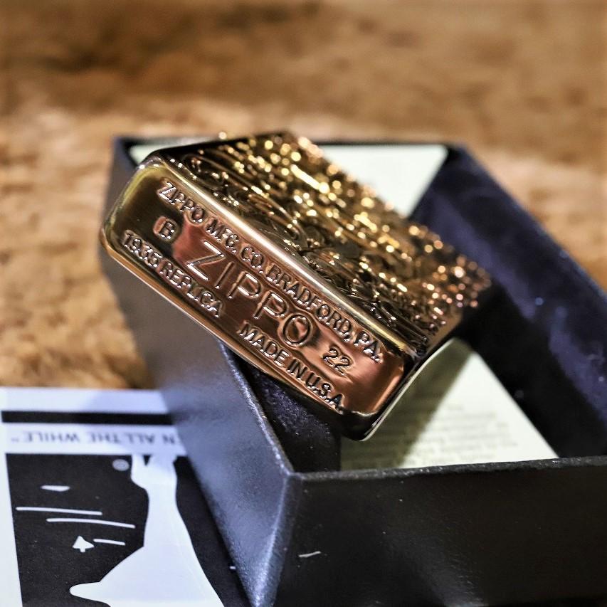 ZIPPO（ジッポー） ZIPPO 1935 レプリカ 両面アラベスク BS 真鍮古美