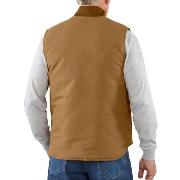 Carhartt（カーハート） V01 ダックベスト ブラウン 12オンス