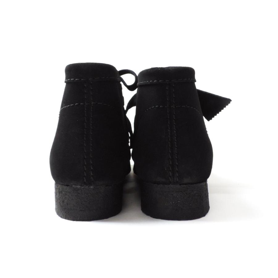 Clarks（クラークス） ワラビー ブーツ スエード シューズ ブラック