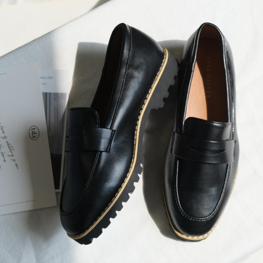 AmiAmi（アミアミ） ローファー タンクソール コインローファー F厚底