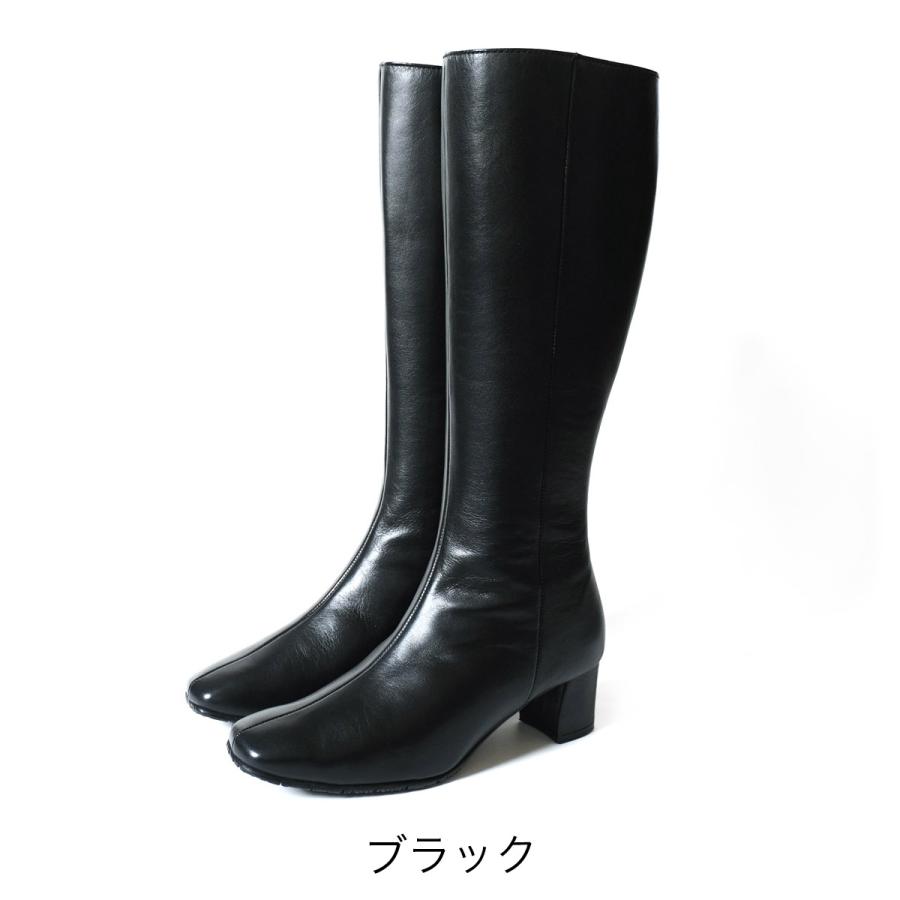 ロングブーツ ブーツ レディース 本革 痛くない 疲れない ポインター