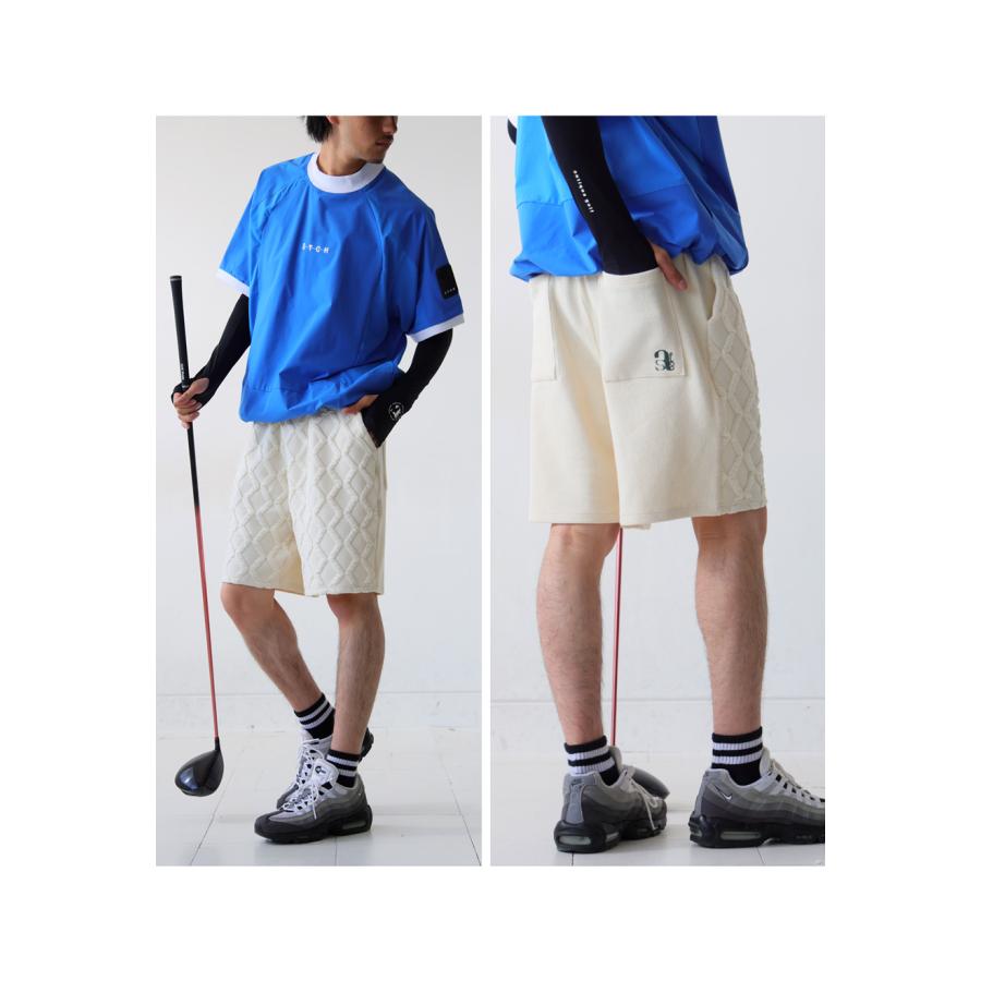 antiqua（アンティカ） ANTIQUA GOLF×STCH ハーフパンツ レディース