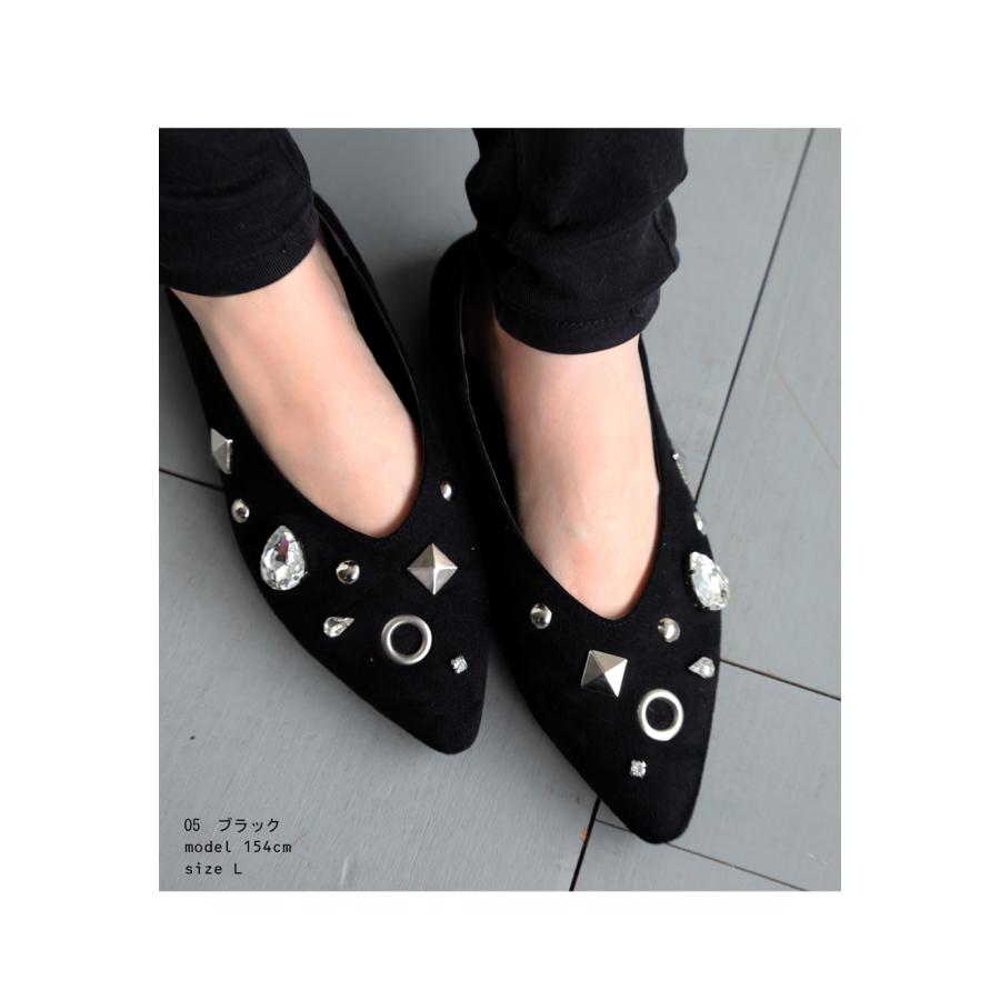 antiqua（アンティカ） ハトメスタッズパンプス パンプス レディース