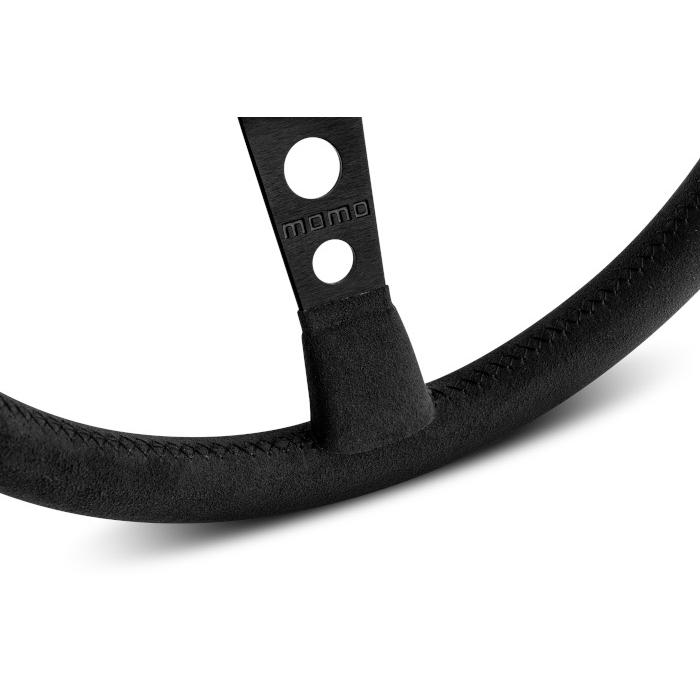 MOMO（モモ） 正規品 ステアリング MOD.07 BLACK EDITION モデル07