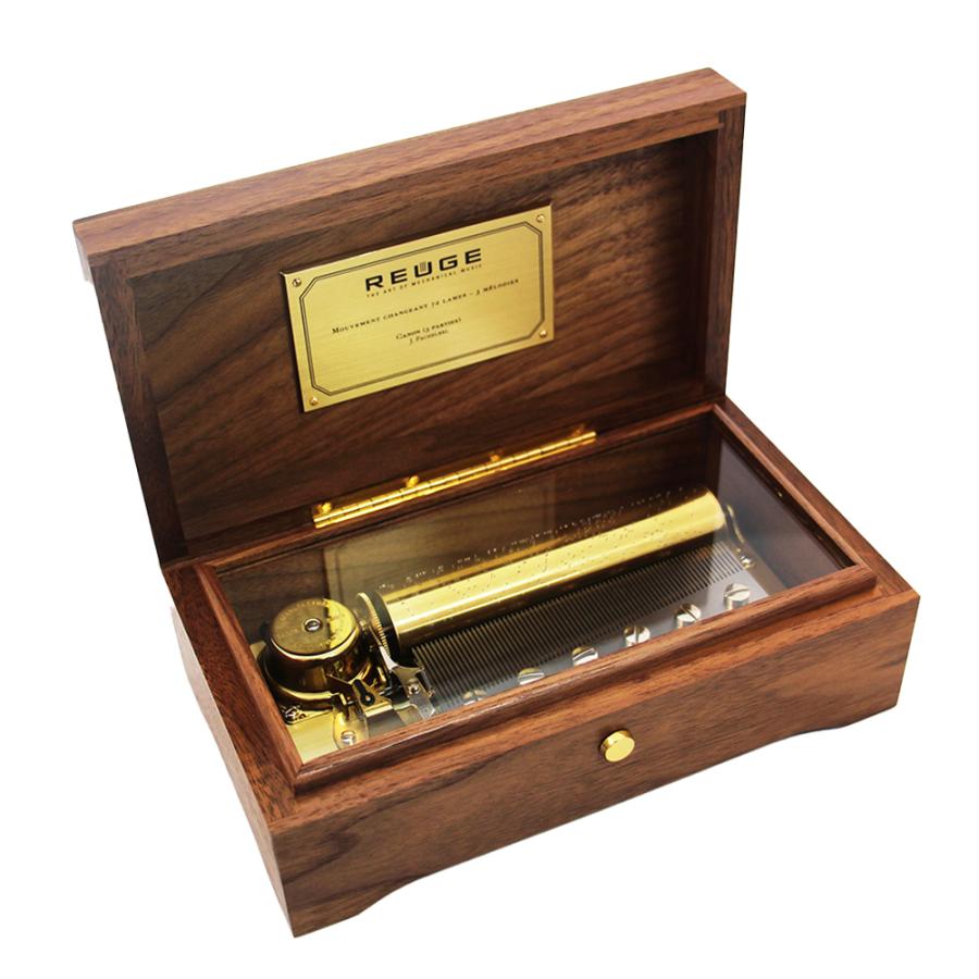 REUGE（リュージュ） オルゴール 72弁 L'Auberson ウォールナット AXA