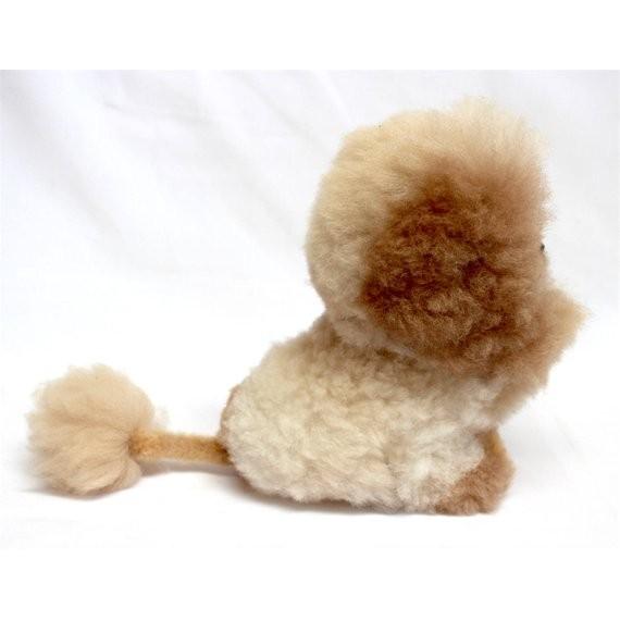 ぬいぐるみ ライオン アルパカ毛100％ リアル ふわふわ : アンデス雑貨