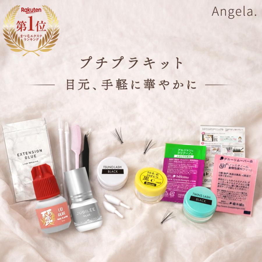 送料無料 セルフ マツエク まつげエクステ 11点 プチプラキット まつ