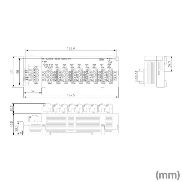 三菱電機（MITSUBISHI ELECTRIC） AJ65BTS-RPH CC-Linkシステム