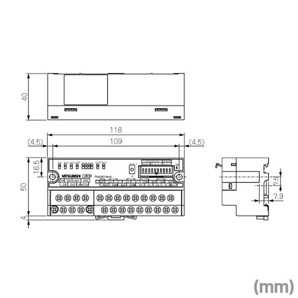 三菱電機（MITSUBISHI ELECTRIC） AJ65SBT-64AD CC-Linkアナログ