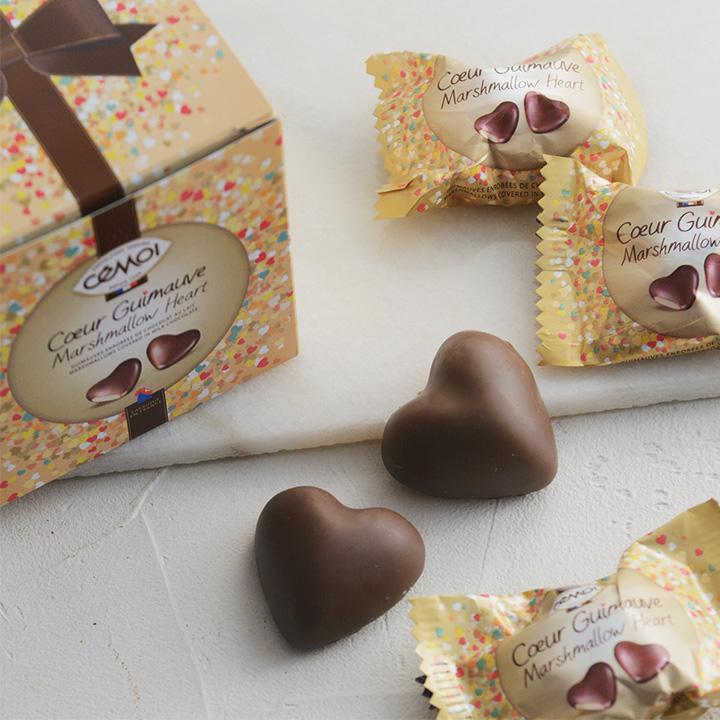 マシュマロハーツ ギフトボックス6個 CEMOI セモア yrh チョコ ギフト