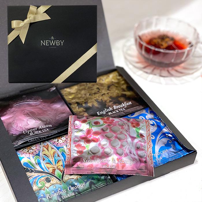 メール便送料無料】NEWBY ニュービー シルケンピラミッドティーバッグ