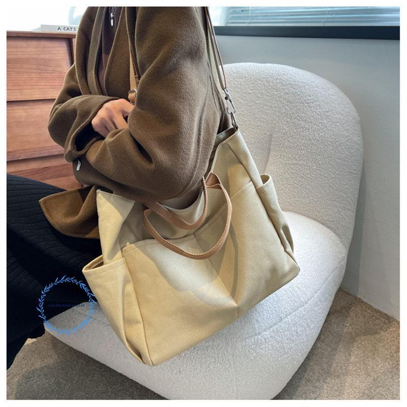 春 夏ショルダーバッグ キャンバスショルダーバッグ レディース メンズ