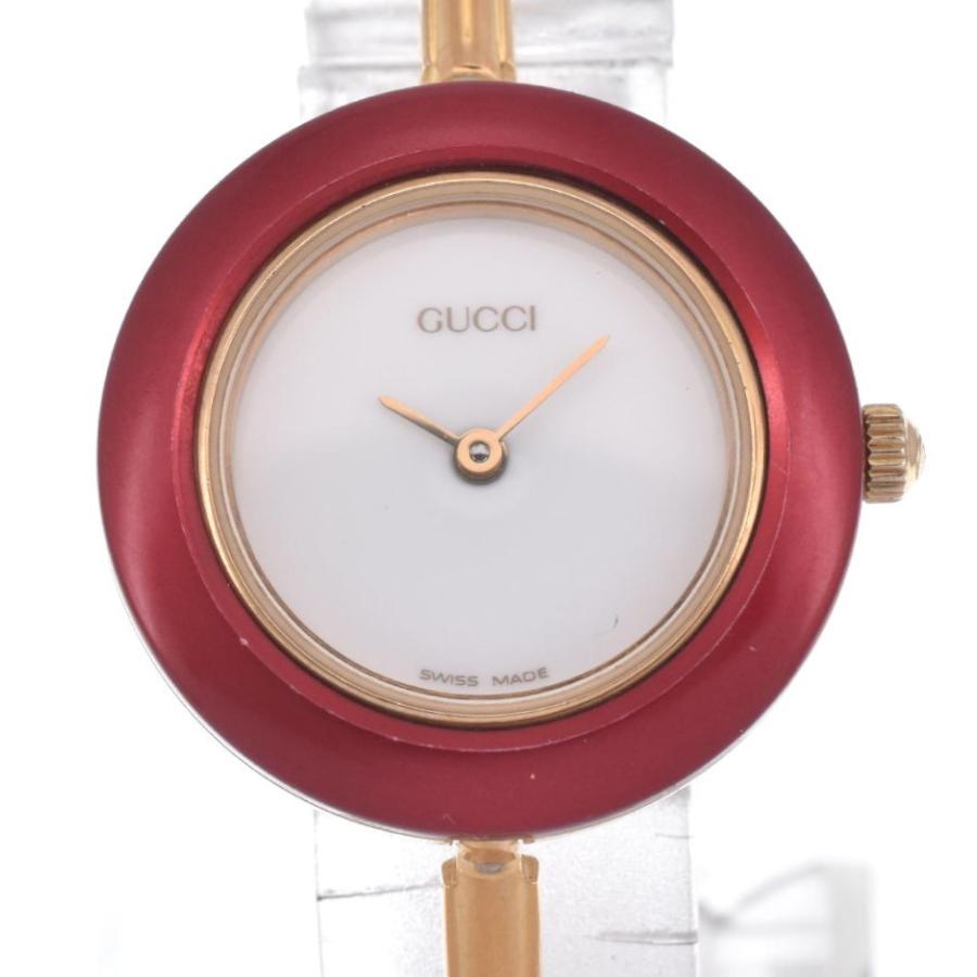 GUCCI（グッチ） △ GUCCI 11/12.2 チェンジベゼル GP クォーツ