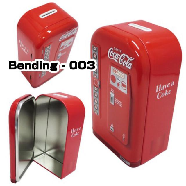 コカコーラ ベンディングマシン ティン バンク 自販機型貯金箱 : Ave