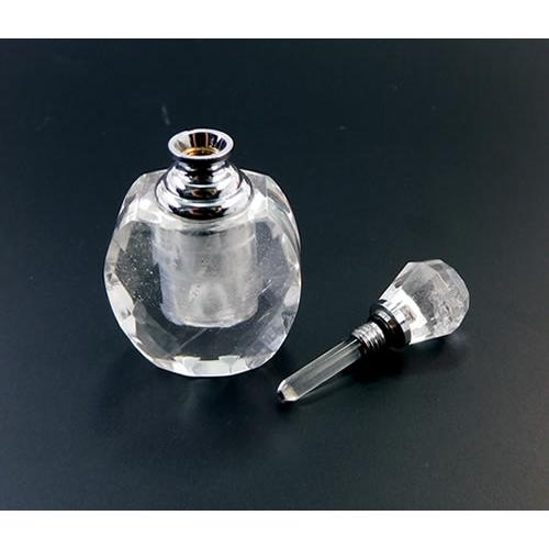 アトマイザーボトル ロッククリスタル ( 水晶 ) ジェムエッセンス入れ