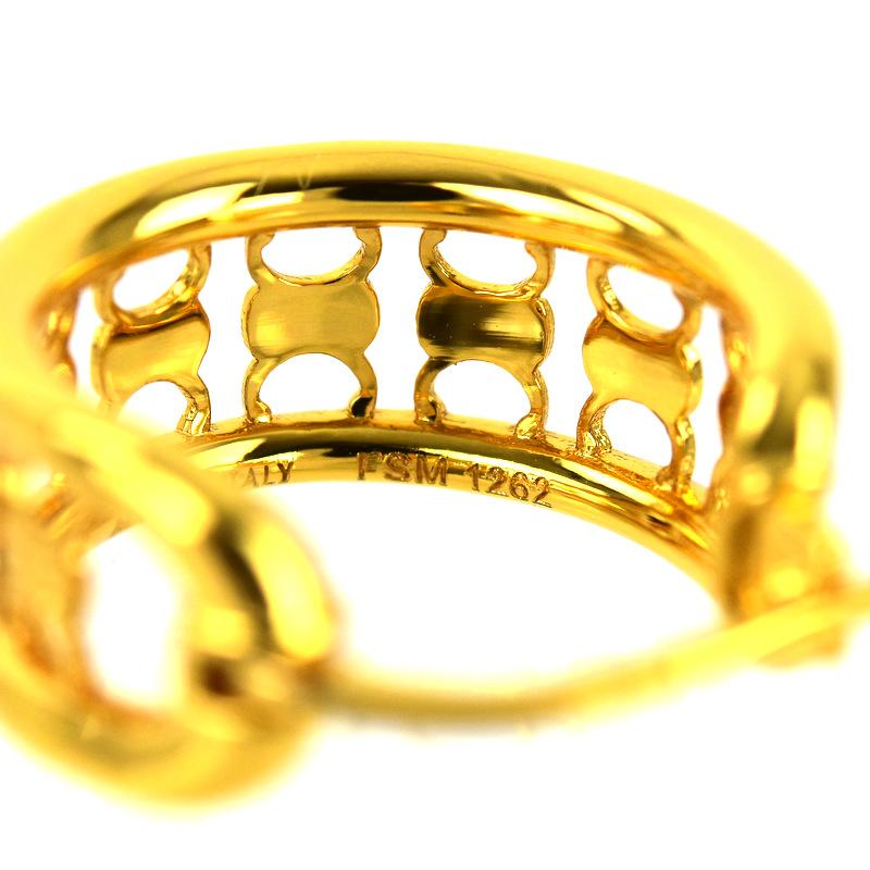 CELINE（セリーヌ） ピアス トリオンフ マルチフープピアス 46V186BRA