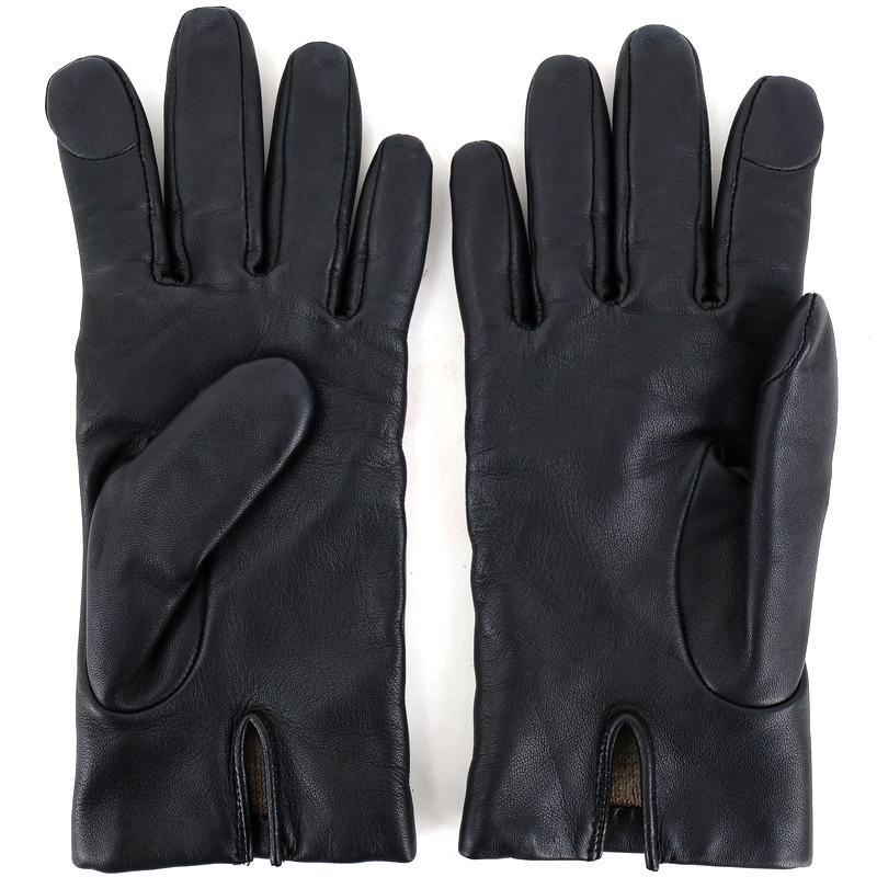 COACH（コーチ） 手袋 レディース スカルプテッド シグネチャー レザー