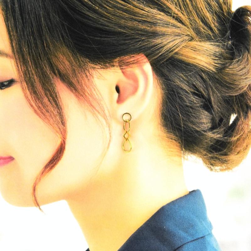 VENDOME AOYAMA（ヴァンドーム青山） ピアス K18YG 18金 地金のみ