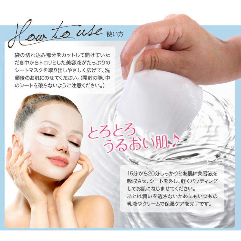 真珠10枚セット ダーマル シートマスク DERMAL 韓国コスメ 韓国パック