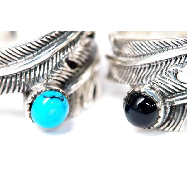 Indian Jewelry インディアンジュエリー リング フェザー 羽 ラウンド