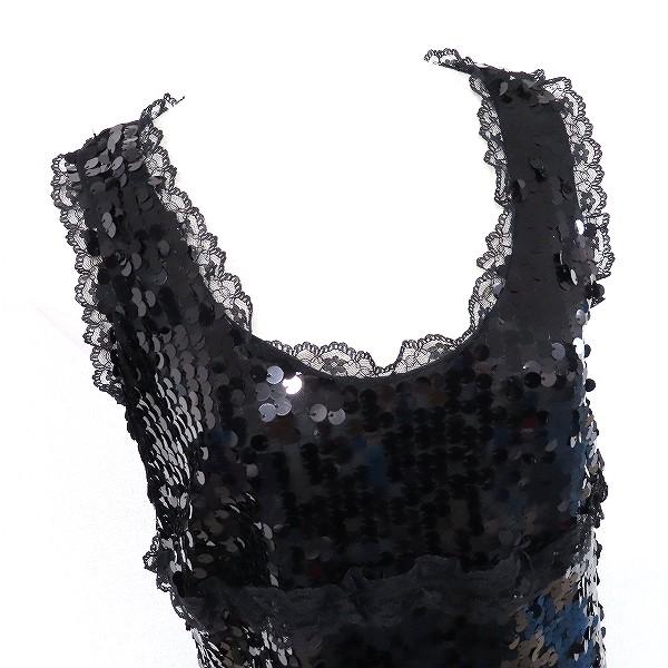 snc レッドヴァレンティノ RED VALENTINO ワンピース 黒 ノースリーブ