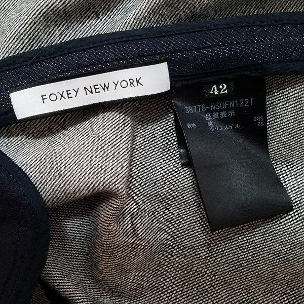 FOXEY NEW YORK #snc フォクシーニューヨーク ワンピース 42 青系
