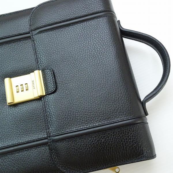 Bally（バリー） #anb 書類ケース ビジネスバッグ 黒 レザー ダイヤル