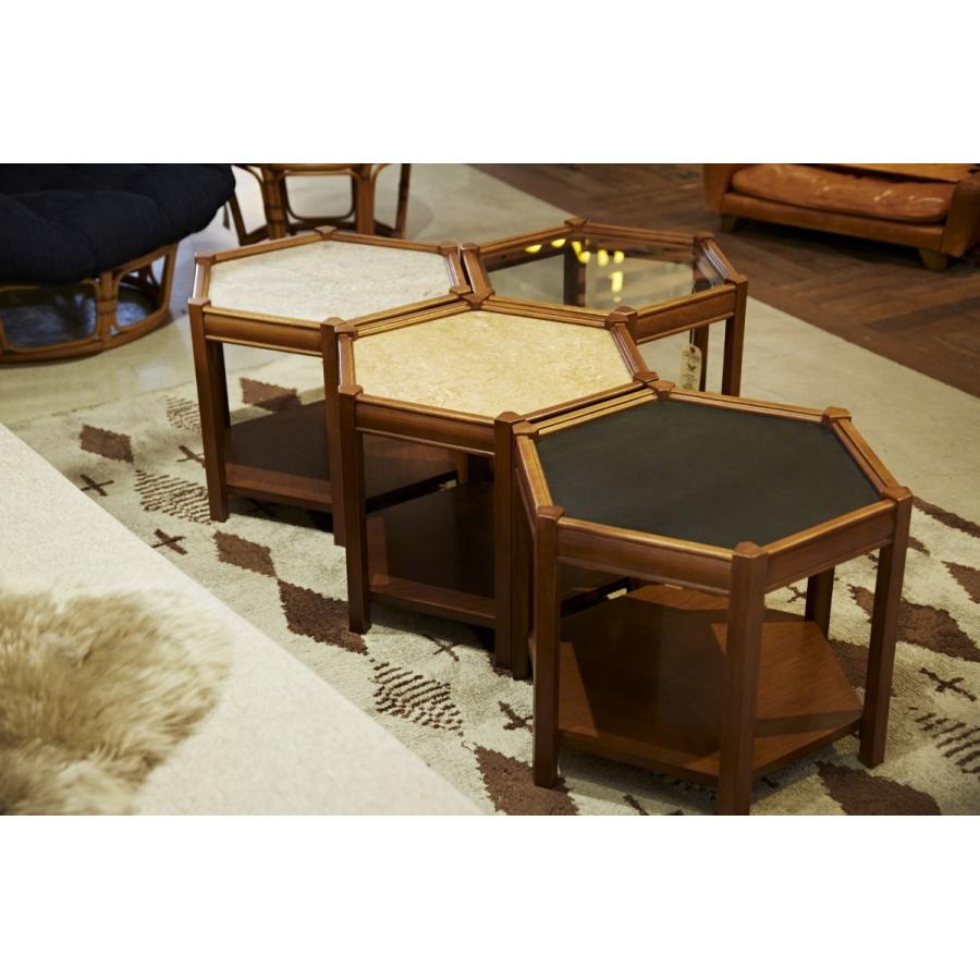 ACME Furniture（アクメファニチャー） BROOKS HEXAGONTABLE ベージュ