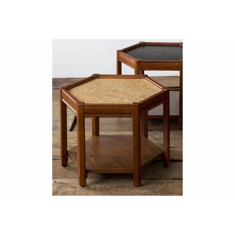 ACME Furniture（アクメファニチャー） BROOKS HEXAGONTABLE ベージュ