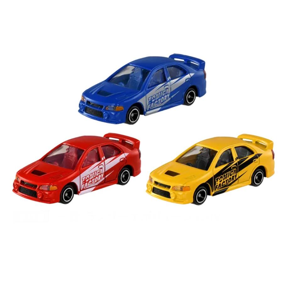 トミカ 第15弾 組み立て工場 三菱 ランサーエボリューション IV 黒