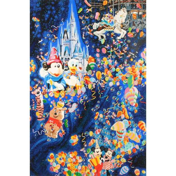 ヒロ・ヤマガタ ドリーム・オブ・ディズニーランド インテリア 絵画