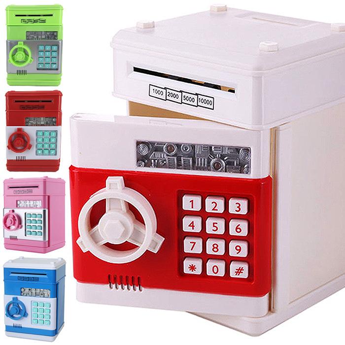 貯金箱 ATM 暗証番号 マイ パーソナル お札 紙幣 コイン 硬貨 金庫