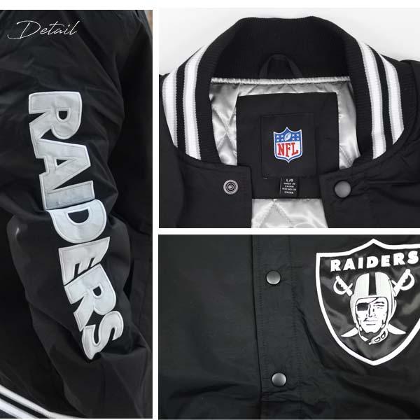 レイダース スタジャン メンズ ブラック ボンバージャケット ブルゾン