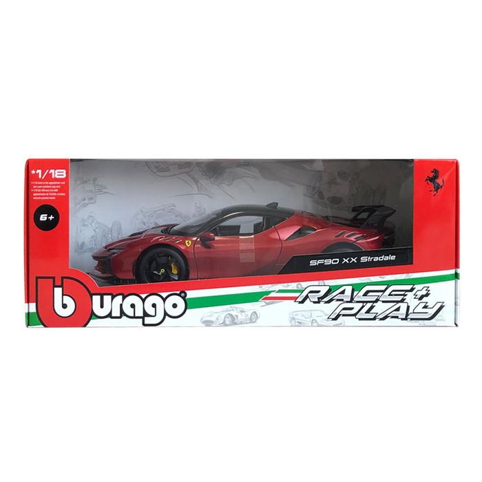 1/18 フェラーリ SF90 XX ストラダーレ (メタリックレッド) : エアー