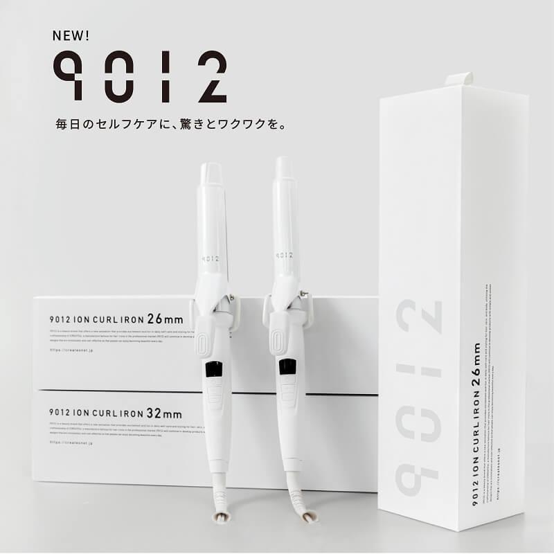 CREATEs（クレイツ） 9012 イオン カールアイロン 26mm/32mm CC9012
