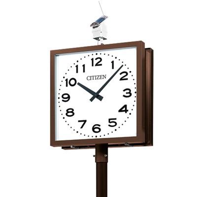 シチズン/屋外用 標準電波時計 ソーラー電波ポール時計/OUTDOOR CLOCK