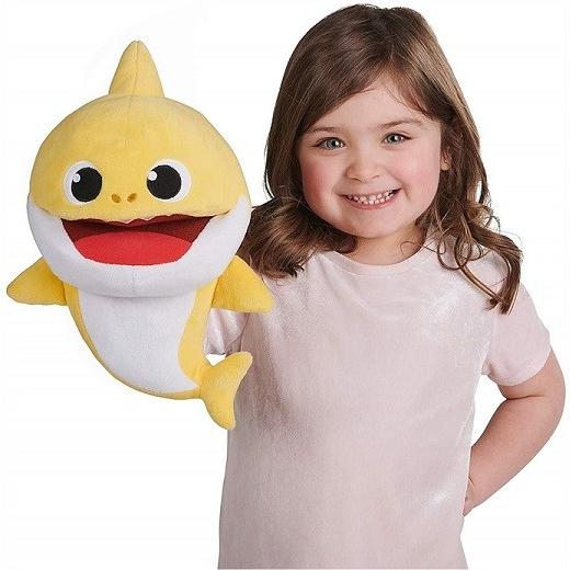 Pinkfong】ベビーシャーク 歌う ぬいぐるみ♪ ベビーシャーク イエロー