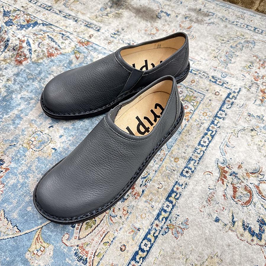 trippen（トリッペン） YEN-DER イェン GRY-BK 定番 スリッポン 鹿革