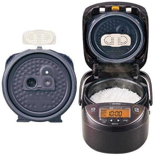 象印（ZOJIRUSHI） 日本製 圧力IH炊飯ジャー 極め炊き 5.5合炊き NP